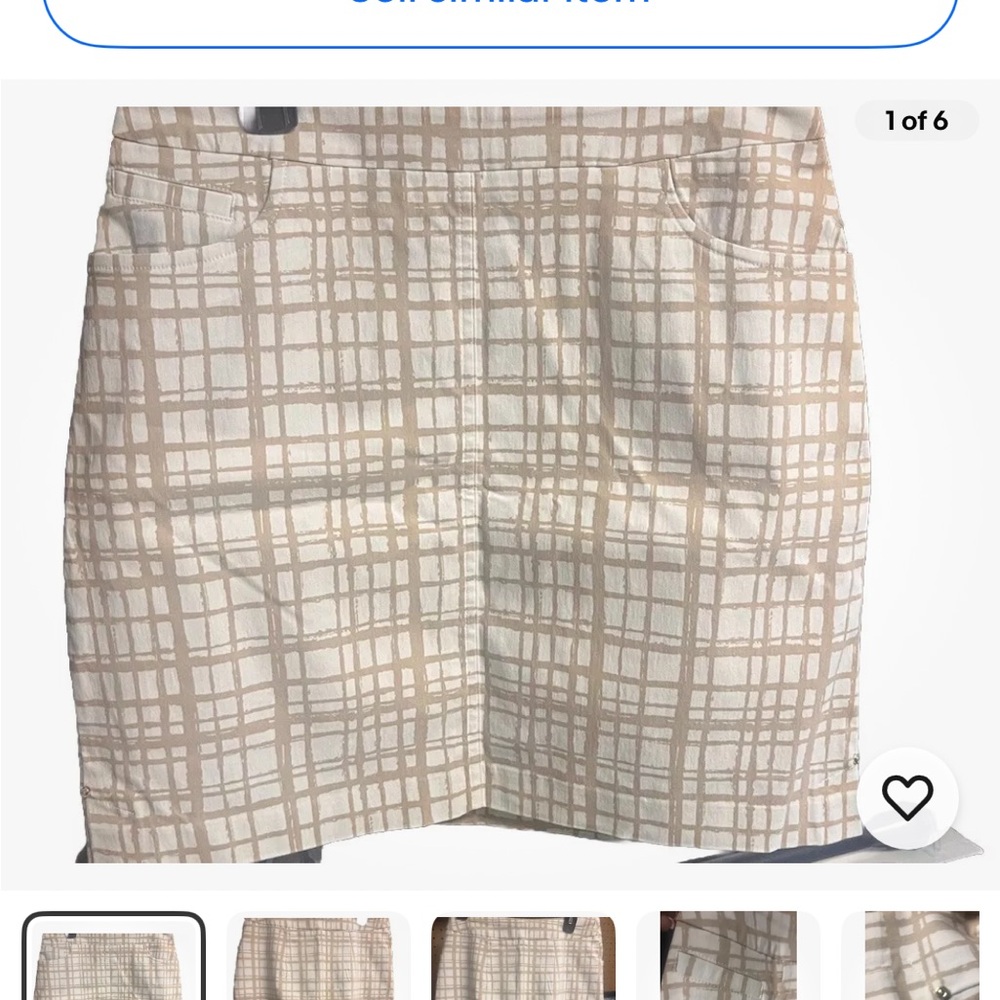 Hilary Radley Skort Pullon Size S